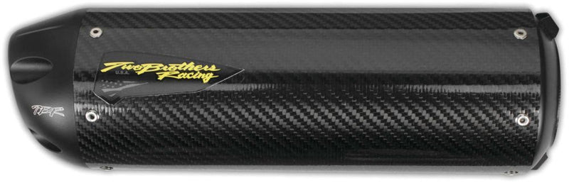 Load image into Gallery viewer, Two Brothers Racing Storm Series Hurricane Carbon Fiber Slip-On Exhaust For Honda CBR500R 2016-2017
