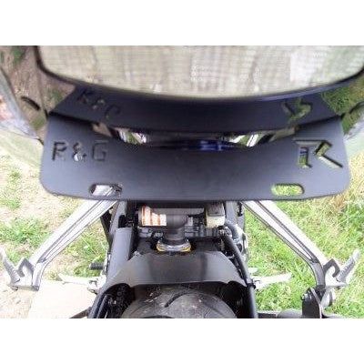 Load image into Gallery viewer, R&amp;G Racing Black Tail Tidy License Plate Holder For 2005-2006 Suzuki GSXR1000
