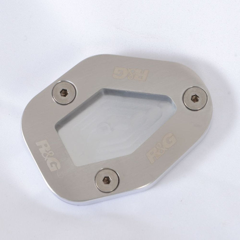 Load image into Gallery viewer, R&amp;G Racing Silver Kickstand Shoe For 2007-2009 Triumph Tiger 1050 PKS0005SI

