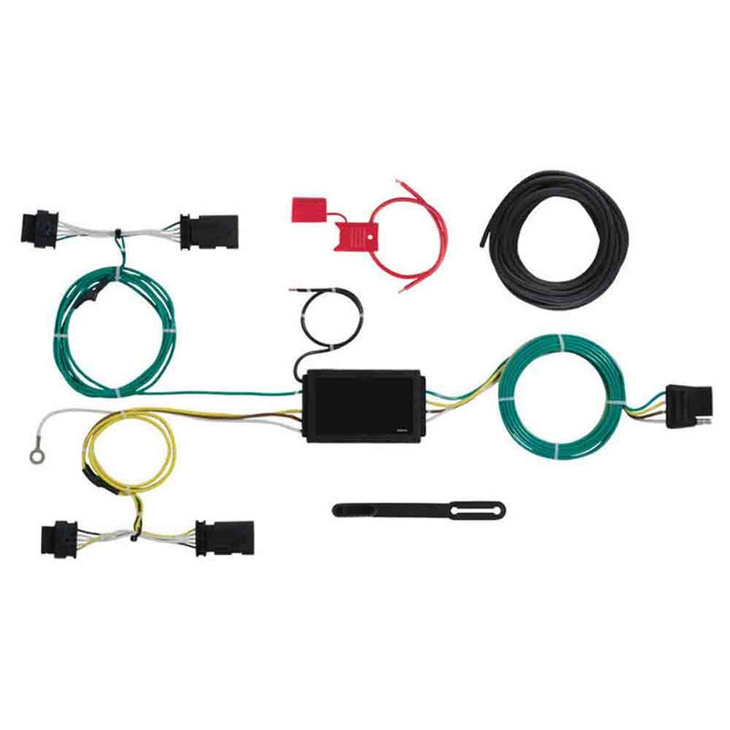 Load image into Gallery viewer, Curt T-Connector Custom Wiring Harness, 4-Way Flat Output, Select Jeep Renegade (Replaced RE-67274)
