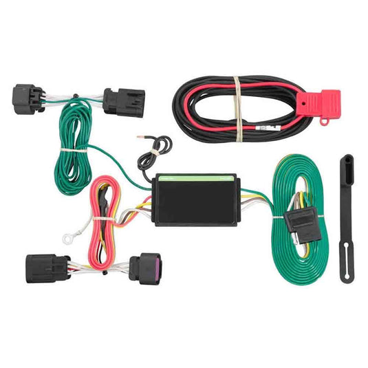 Rigid Hitch (R3-0129) Class III 2 Inch Receiver Trailer Hitch Bundle - Includes Ball Mount and Custom Wiring Harness fits 2011-2013 Jeep Grand Cherokee