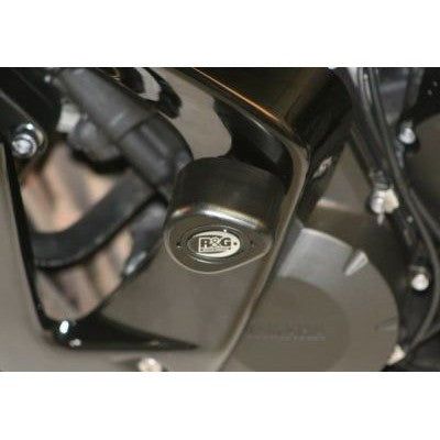 Load image into Gallery viewer, R&amp;G Racing Black Aero Style Crash Protection Bobbins For 2004-2008 Yamaha FZ6
