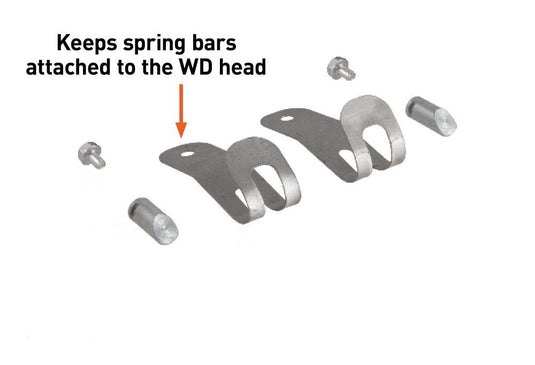 Replacement Weight Distribution Hitch, (Round Bar Style) Spring Bar Retainer Package