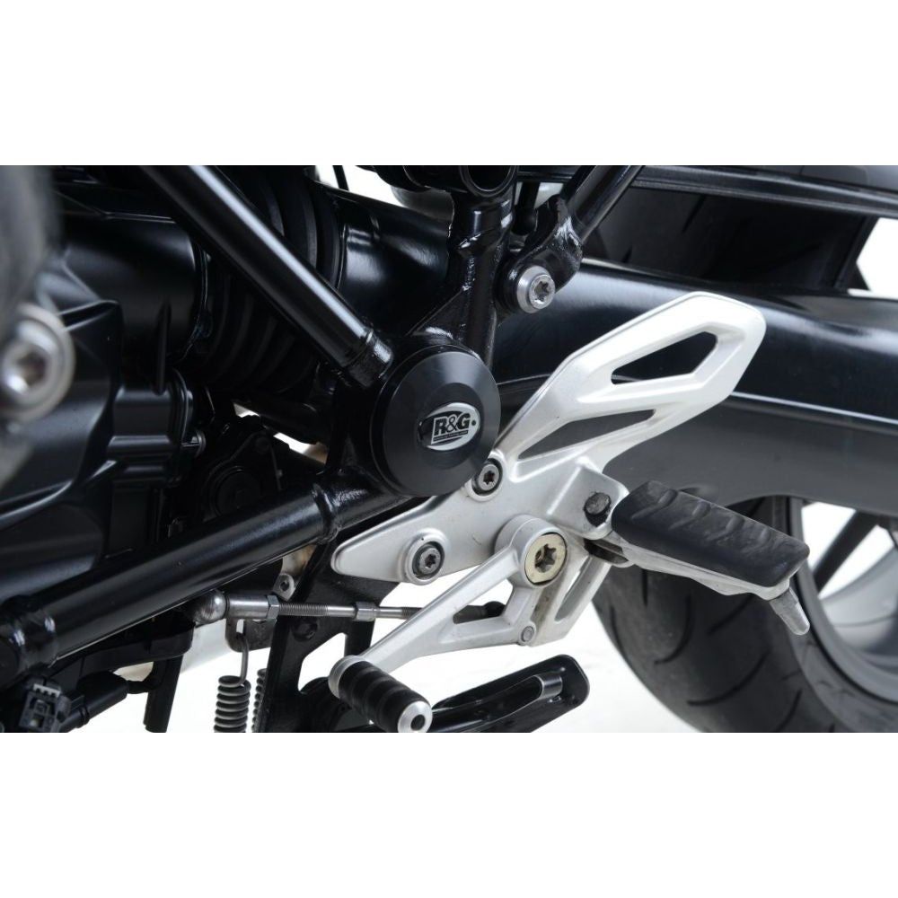 R&G Racing Black Frame Plug Kit For 2015-2018 BMW R1200R ABS