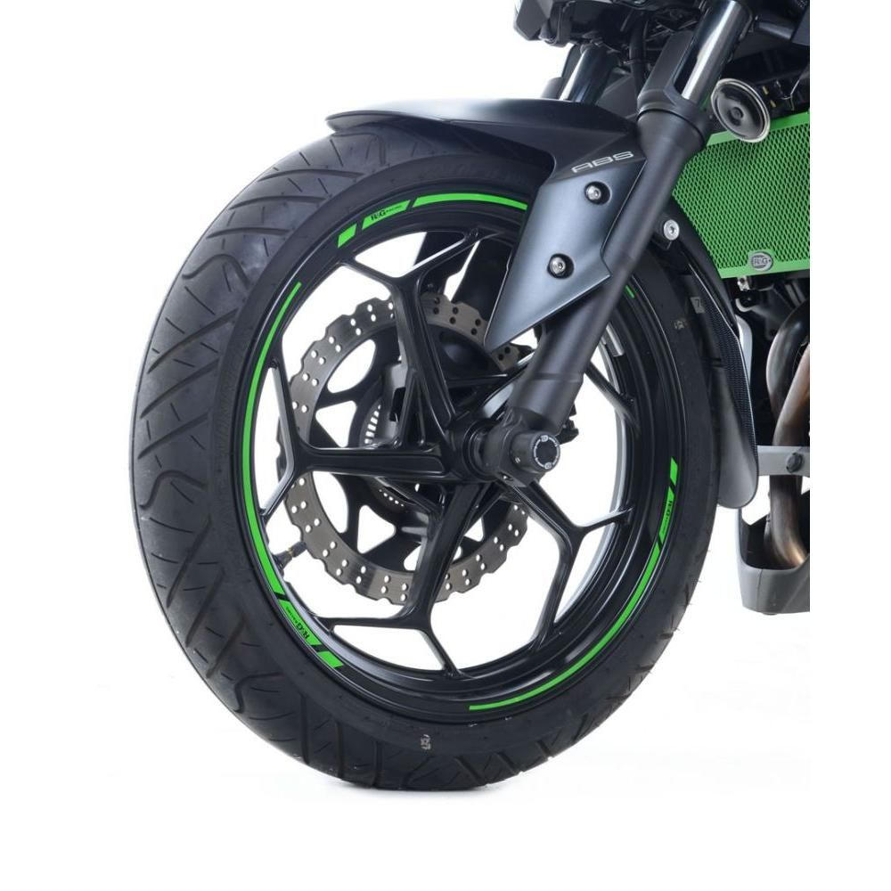 R&G Racing White 16-Piece Modular Motorcycle Rim Tape RIMTAPE0001WH