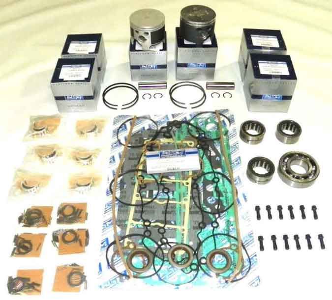 Load image into Gallery viewer, WSM Powerhead Rebuild Kit For Mercury / Mariner 200 Hp 2.5L O-Ring Head 92-00 .015 Over
