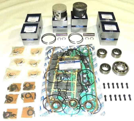 WSM Powerhead Rebuild Kit For Mercury / Mariner 200 Hp 2.5L O-Ring Head 92-00 .015 Over