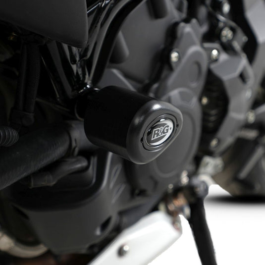 R&G Racing Black Aero Style Crash Protection Bobbins For 2018-2022 MV Agusta Brutale 800 RR LH44