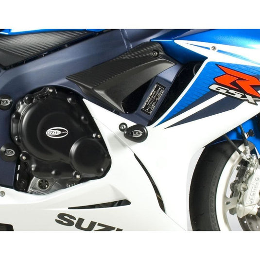 R&G Racing White Aero Style Crash Protectors For 2011-2018 Suzuki GSXR600