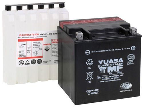 Load image into Gallery viewer, Yuasa Maintenance Free YIX30LBSPW 12 Volt Battery YUAM6230XPW

