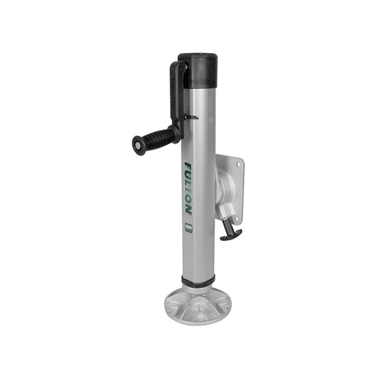 Fulton F2 Marine Trailer Jack, 2,000 lbs. Lift Capacity, Side Wind, Bolt-On Side Mount, 10 in. Travel