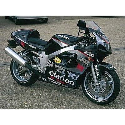 Load image into Gallery viewer, R&amp;G Racing White Classic Style Crash Protectors For 1996-2000 Suzuki GSXR600
