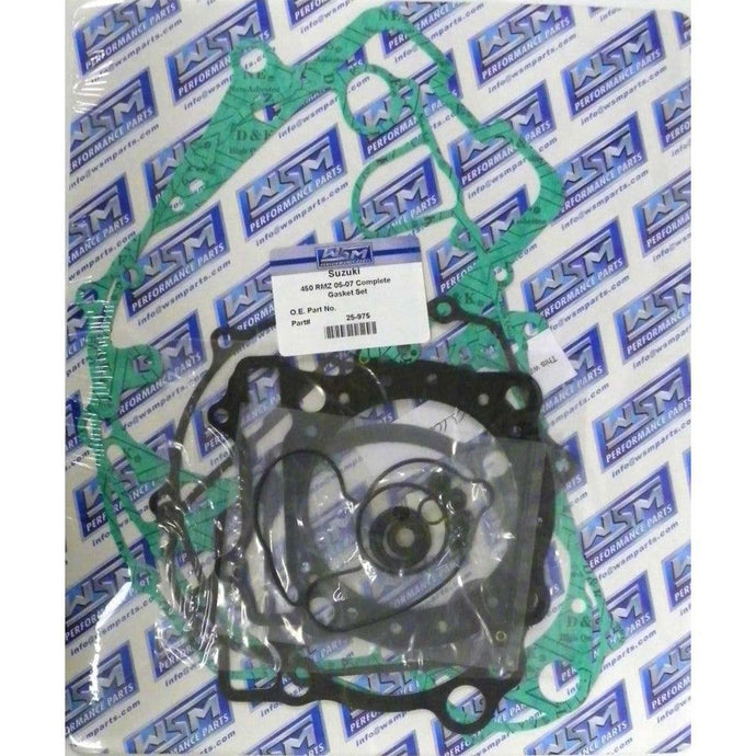 WSM Complete Gasket Kit For Suzuki 450 RMZ 05-07 25-975