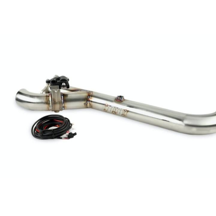 Load image into Gallery viewer, Trinity Racing Stage 5 Side Piece Header Pipe (With Electric Cut Out) TR-4178HP
