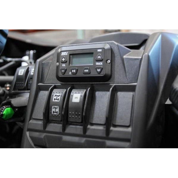Load image into Gallery viewer, SSV Works Dash Mount Panel for MRB3 Media Controller For Can-Am Maverick X3 2017-2022
