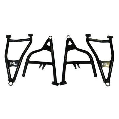 Load image into Gallery viewer, High Lifter Front Forward Upper And Lower Satin Black Control Arms For Polaris Models HDFFA-RNG1-B1
