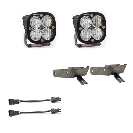 Baja Designs Fog Pocket Light Kit Squadron Pro Series Wide Cornering Pattern Clear Lens 630818