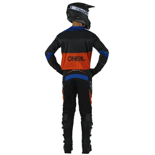 Motocross Jersey 242 O'Neal Element Shocker Black / Orange Motocross Jersey