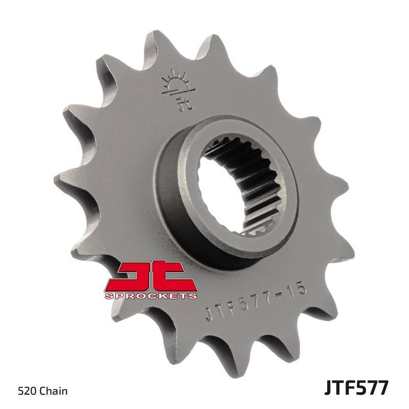 JT Sprockets Front Steel Countershaft Sprocket 15 Tooth 15T 520 Chain For Yamaha XT600 K 1991-1994 JTF577.15