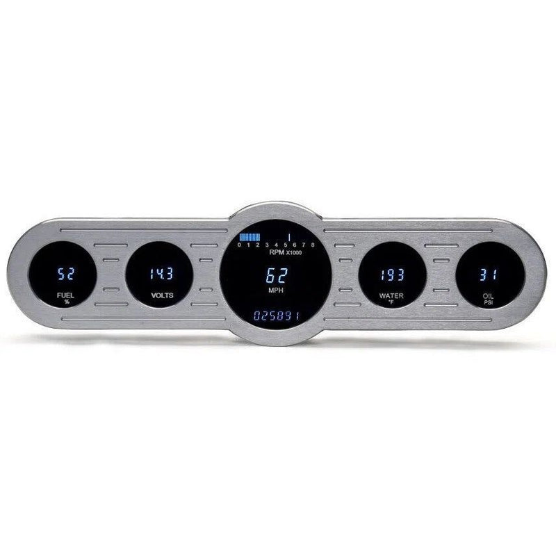 Load image into Gallery viewer, Dakota Digital Universal 14.5&quot;x4&quot; Street Rod 5 Gauge System Cluster VFD3-CNTR-5
