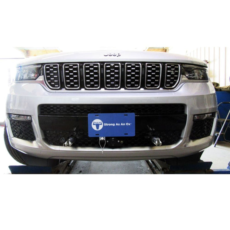 Load image into Gallery viewer, Blue Ox Alpha 2 Tow Bar (6,500 lbs. cap.) &amp; Baseplate Combo fits Select Jeep Grand Cherokee L (No Overland) (Includes ACC &amp; Shutters)
