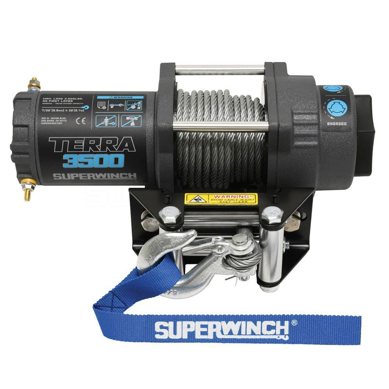 Load image into Gallery viewer, Superwinch Terra 3500 12V Wire Rope Winch
