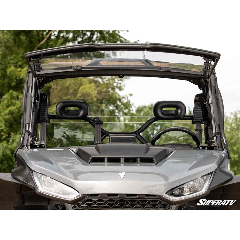 Load image into Gallery viewer, SuperATV Segway Fugleman UT10 Scratch-Resistant Flip Windshield FWS-SW-FMNUT10-70
