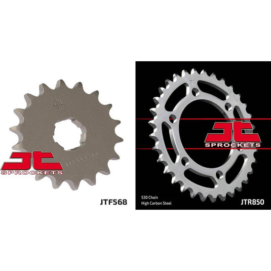 Front & Rear Sprocket Kit for YAMAHA XS650 B,C,D,E,F,G,H,2F-USA 74-81