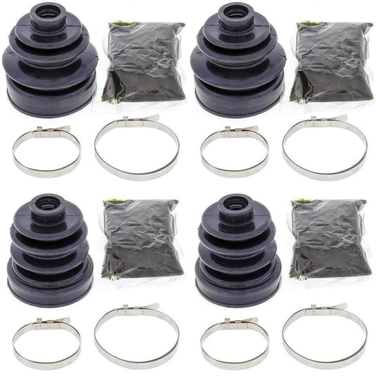 Complete Rear Inner & Outer CV Boot Repair Kit for Yamaha 660 RHINO 2005