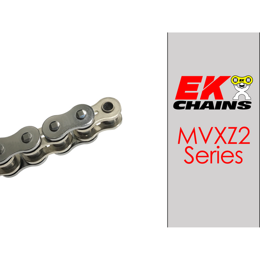 EK 530-MVXZ2 Motorcycle Drive Chain (Specify Links and Color) Rivet Master Link