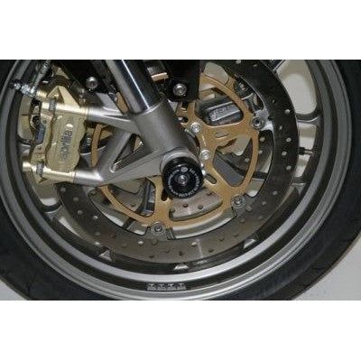 Load image into Gallery viewer, R&amp;G Racing Black Fork Protectors For 2008-2013 Aprilia Mana 850 FP0080BK
