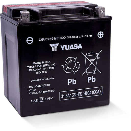 Yuasa Maintenance Free YIX30LBS 12 Volt Battery YUAM6230X