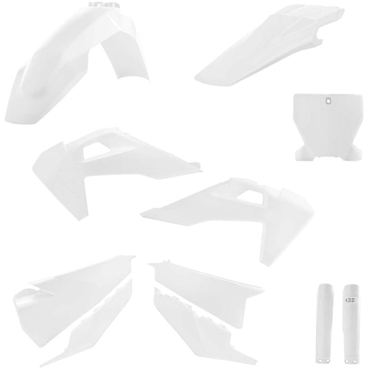 Acerbis White Full Plastic Kit for Husqvarna - 2726550002