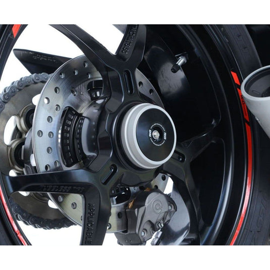 R&G Racing Black Spindle Blanking Plate Kit For 2012-2015 Ducati 1199 Panigale