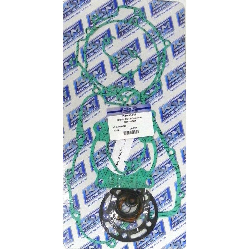 WSM Complete Gasket Kit For Kawasaki / Suzuki 100 KX / RM 98-13 25-727
