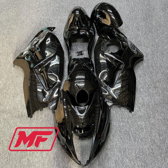 Monster Fairings Full Kit Suzuki GSXR1000 17-22 Gloss Black + Windshield + Gas Tank Cover