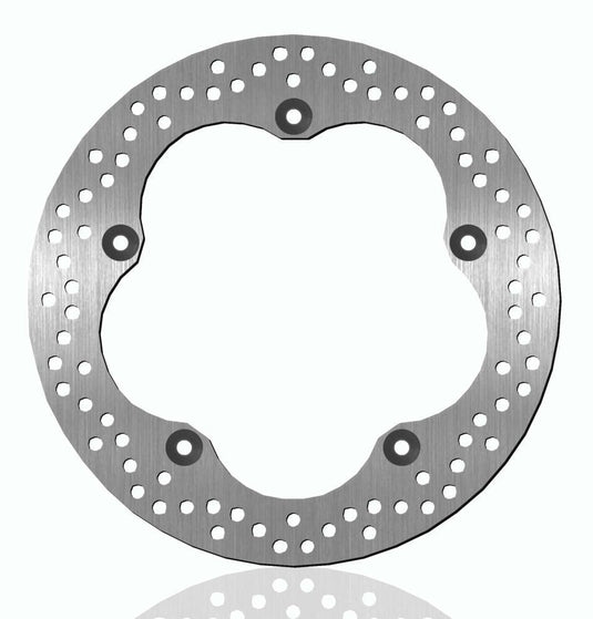 Brake Rotor For Honda VFR1200F Interceptor/FA DCT 2010-2016 Contour Rear Silver