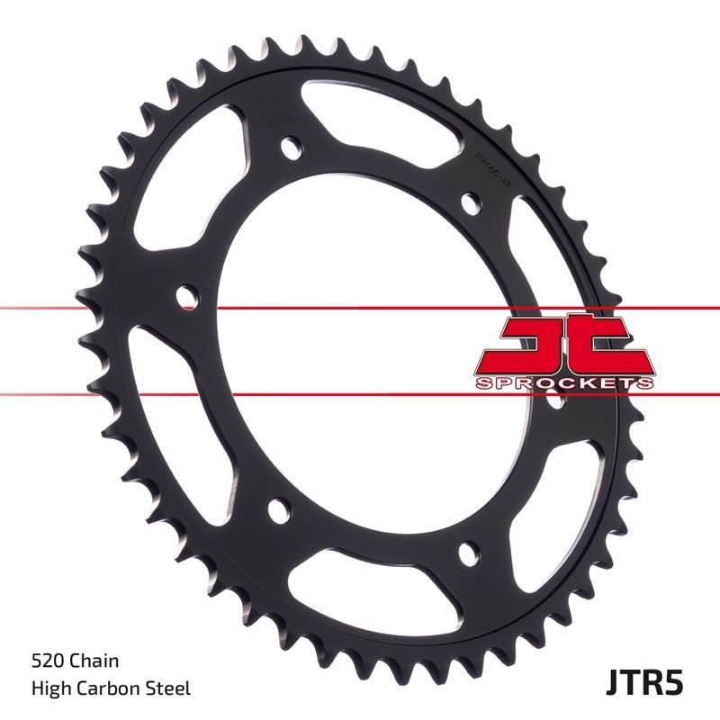 JT Sprockets Rear Steel Sprocket 47 Tooth 47T 520 Chain For BMW F650 Dakar 1999-2000 JTR5.47