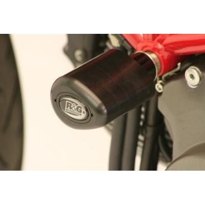 Load image into Gallery viewer, R&amp;G Racing Black Aero Style Crash Protectors CP0253BL
