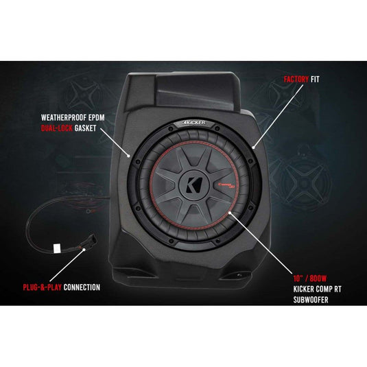 SSV Works 3-Speaker Plug-And-Play System For Polaris RZR Pro XP 2020-2022