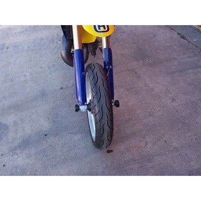 Load image into Gallery viewer, R&amp;G Racing Black Fork Protectors For 1997-2012 Husqvarna SM125
