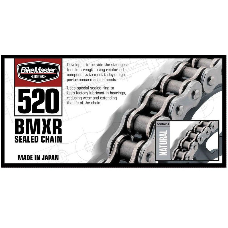 Load image into Gallery viewer, 520 BMXR Chain Natural, Front &amp; Rear Sprocket Kit for KTM 690 Duke 2008-2015
