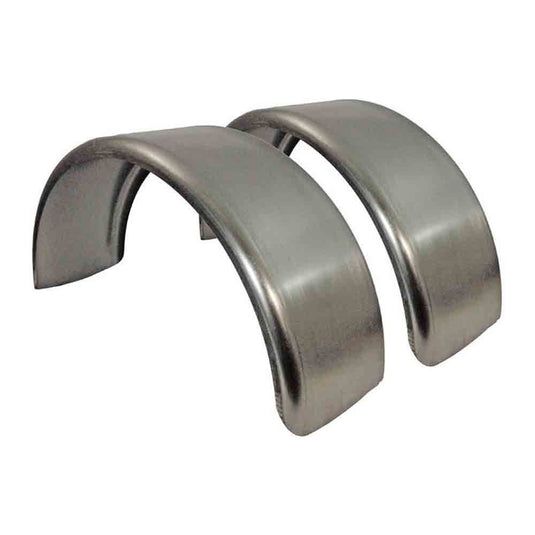 CE Smith 16 Gauge Steel Trailer Fenders Fits 14" To 16" Wheel - Sold as a Pair (2) - Made In USA