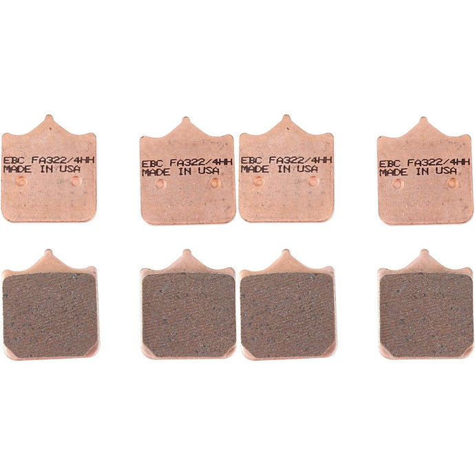 EBC Brake Pad Front Kit FA322/4HH for Aprilia RSV 1000R Factory 2004-2012