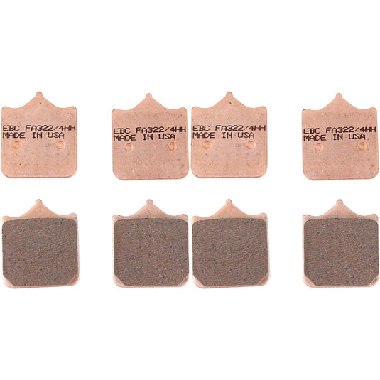 EBC Brake Pad Front Kit FA322/4HH for Aprilia RSV 1000R Factory 2004-2012
