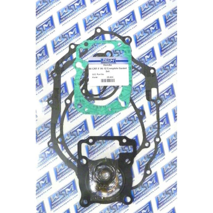WSM Complete Gasket Kit For Honda 150 CRF-F 06-17 25-634