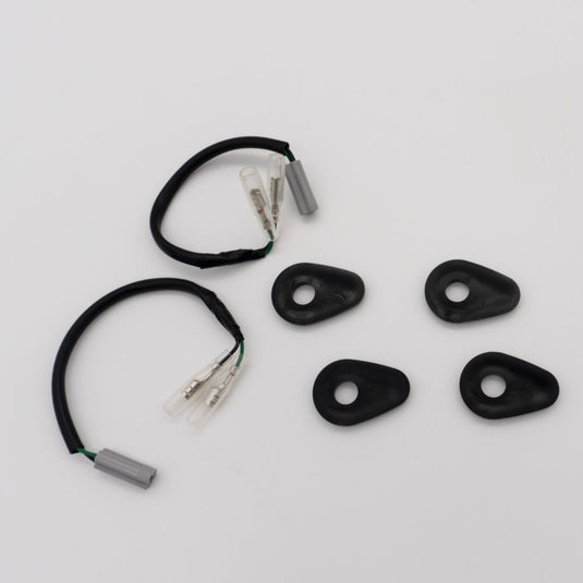 R&G Racing Black Indicator Adapter Kit For 2020-2024 Yamaha MT-125