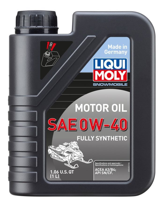Load image into Gallery viewer, Liqui Moly 1L SAE 0W40 Snowmobile Motor Oil 20148
