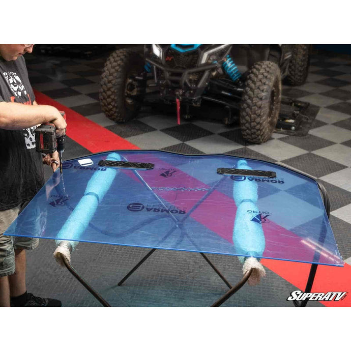 SuperATV Can-Am Maverick X3 Custom Cage Windshield Kit BBWS-CA-X3-70