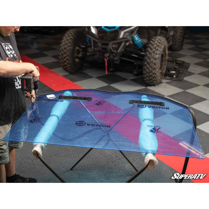 Load image into Gallery viewer, SuperATV Can-Am Maverick X3 Custom Cage Windshield Kit BBWS-CA-X3-70
